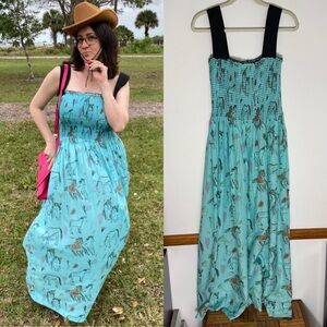 Rachel Antonoff Clarice Horse maxi dress size Medium